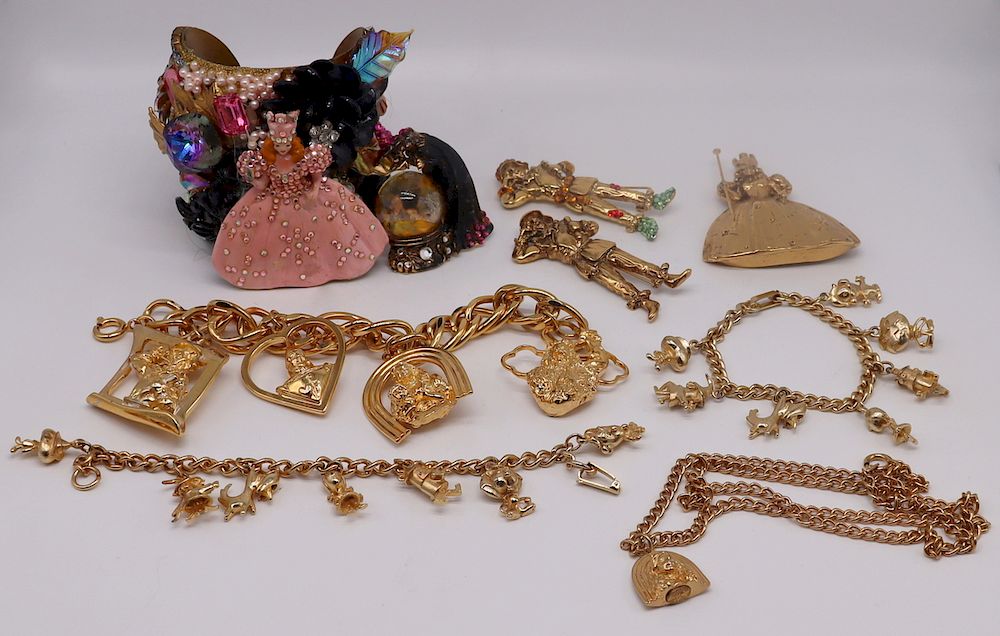 Appraisal: JEWELRY Wizard of Oz Jewelry Inc Wendy Gell Includes a