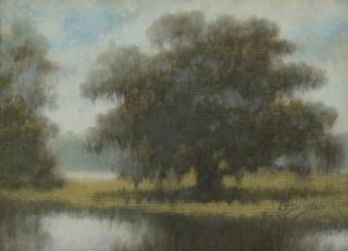 Appraisal: Alexander John Drysdale Oil Wash on Board Alexander John Drysdale