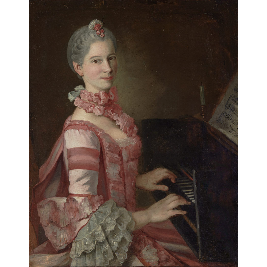 Appraisal: Peter Anton Lorenzoni Austrian circa - Portrait of Marianna Martines