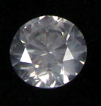 Appraisal: AN UNSET ESTATE DIAMOND round brilliant cts color grade appears