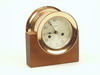 Appraisal: SHELF CLOCK - Round polished copper Waterbury eight day ship's