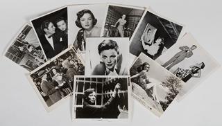 Appraisal: Collection of Vintage Movie Stills and Glamour Photographs Gene Tierney