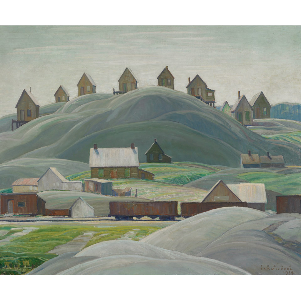 Appraisal: FRANKLIN CARMICHAEL O S A R C A MILL HOUSES