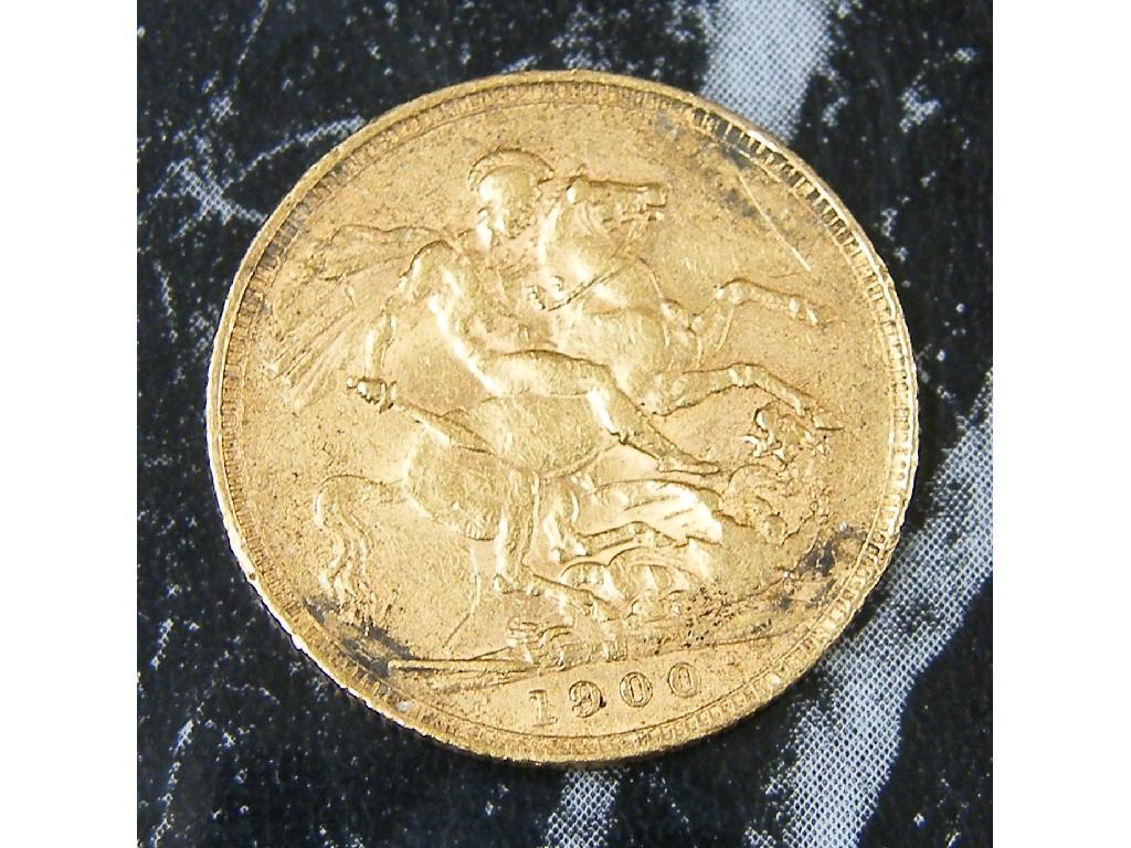 Appraisal: Victorian sovereign coin gm