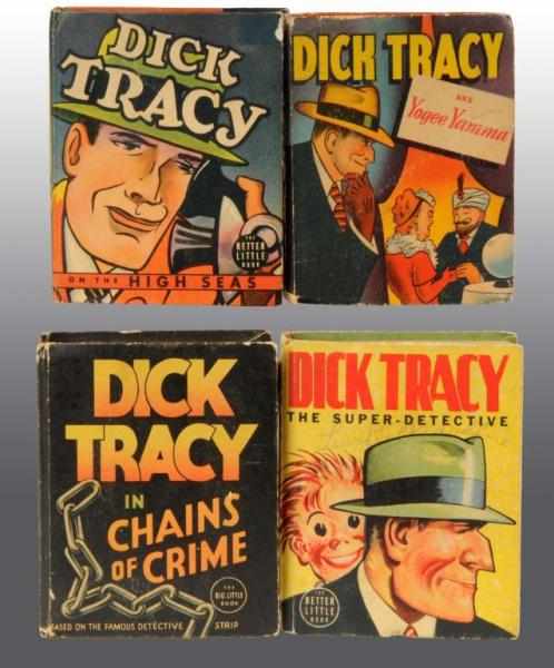 Appraisal: Lot of Dick Tracy Big Little Books Description Includes Dick