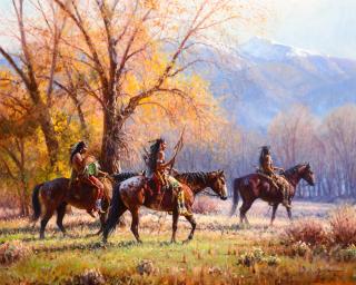 Appraisal: Martin Grelle b Apsaroke Autumn Martin Grelle b Apsaroke Autumn