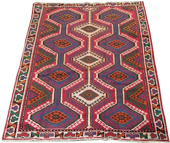 Appraisal: A Kazak Carpet A Kazak carpet approx '- x '-