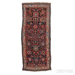 Appraisal: Bidjar Long Rug Western Iran c ft in x ft