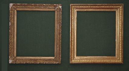 Appraisal: Two Giltwood Picture Frames x in and x in