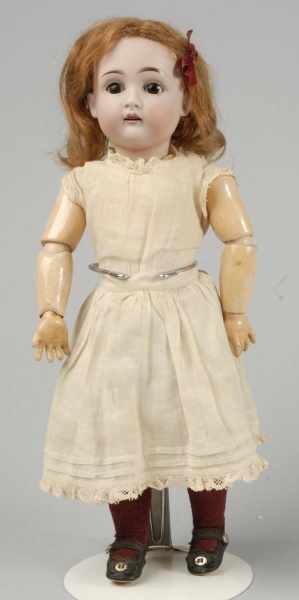 Appraisal: Sweet German Bisque Kestner Child Doll Description Fully incised with