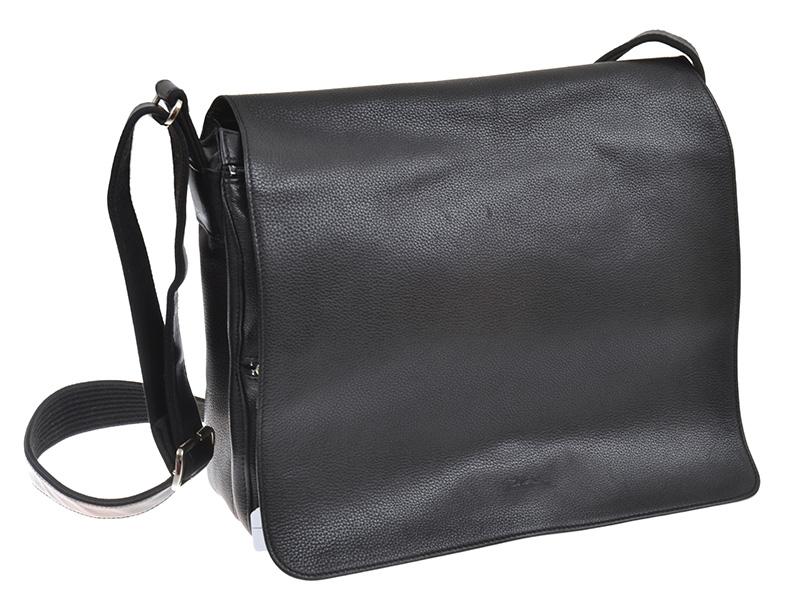 Appraisal: A SATCHEL BY LONGCHAMP Styled in black leather with grosgrain