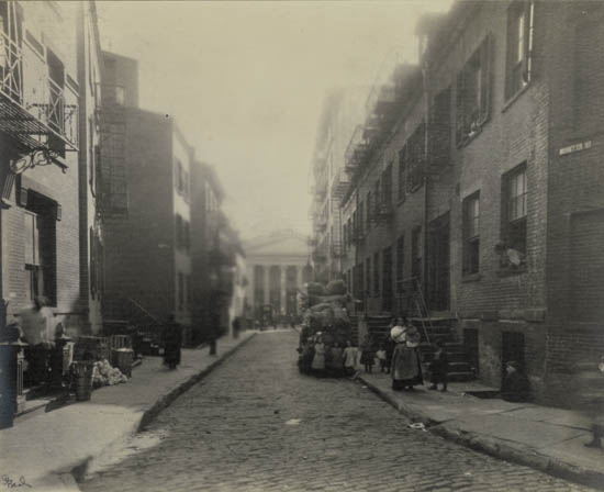 Appraisal: BEALS JESSIE TARBOX - Old Minetta Street Silver print x