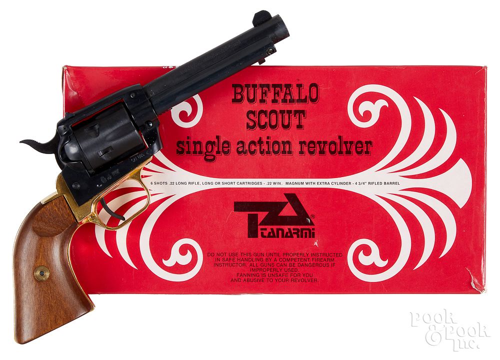 Appraisal: Boxed Italian Tanfaglio Buffalo Scout SA revolver Boxed Italian Tanfaglio