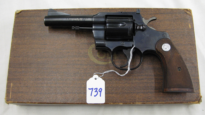 Appraisal: COLT TROOPER MODEL DOUBLE ACTION REVOLVER magnum caliber barrel blued