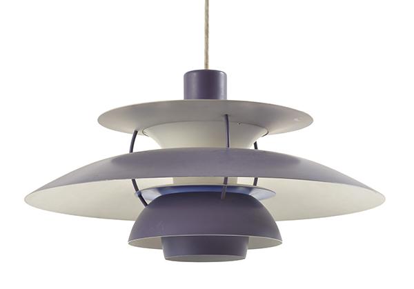 Appraisal: A POUL HENNINGSEN PH CEILING LIGHT c s Denmark Manufactured