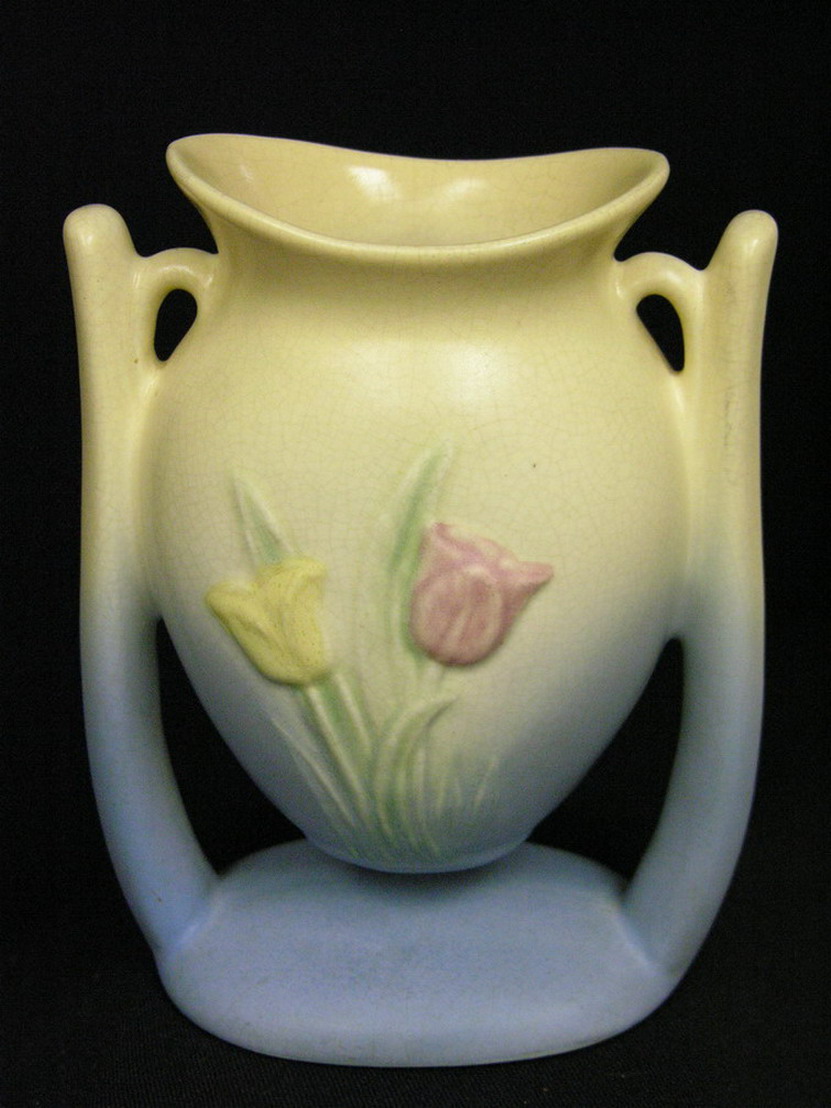 Appraisal: HULL TULIP VASE - Condition No repairs or damage Has