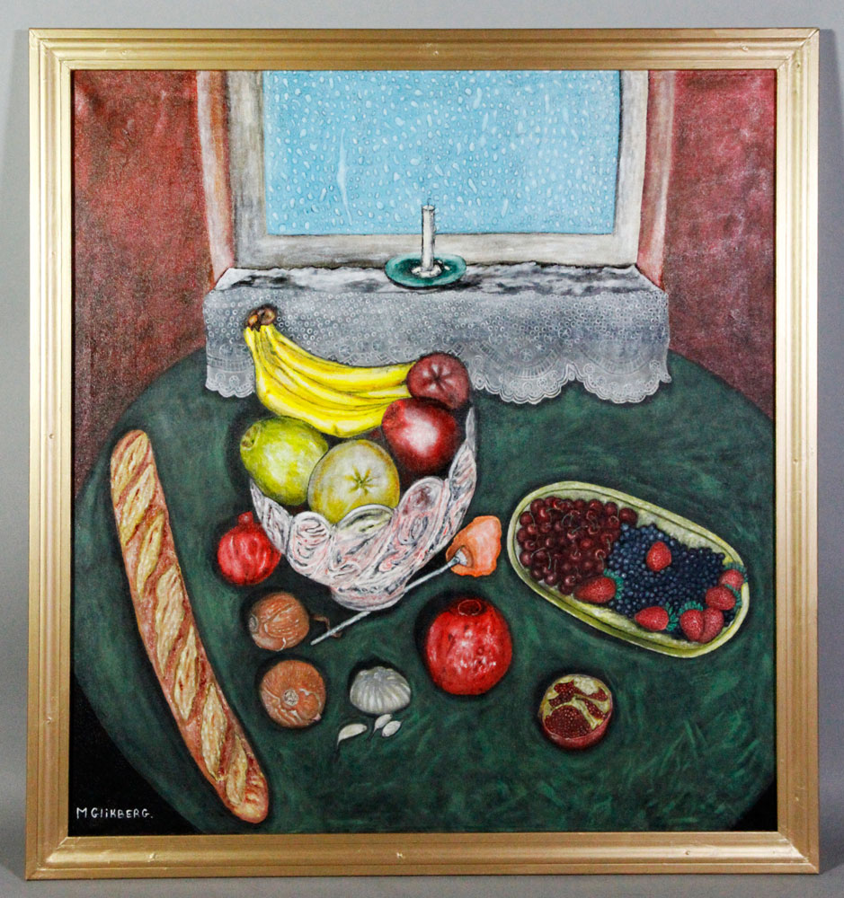 Appraisal: - Glikberg Still LIfe A C M Glikberg still life