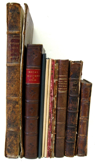 Appraisal: SPRAT THOMAS Group of volumes in Various sizes individual sermons