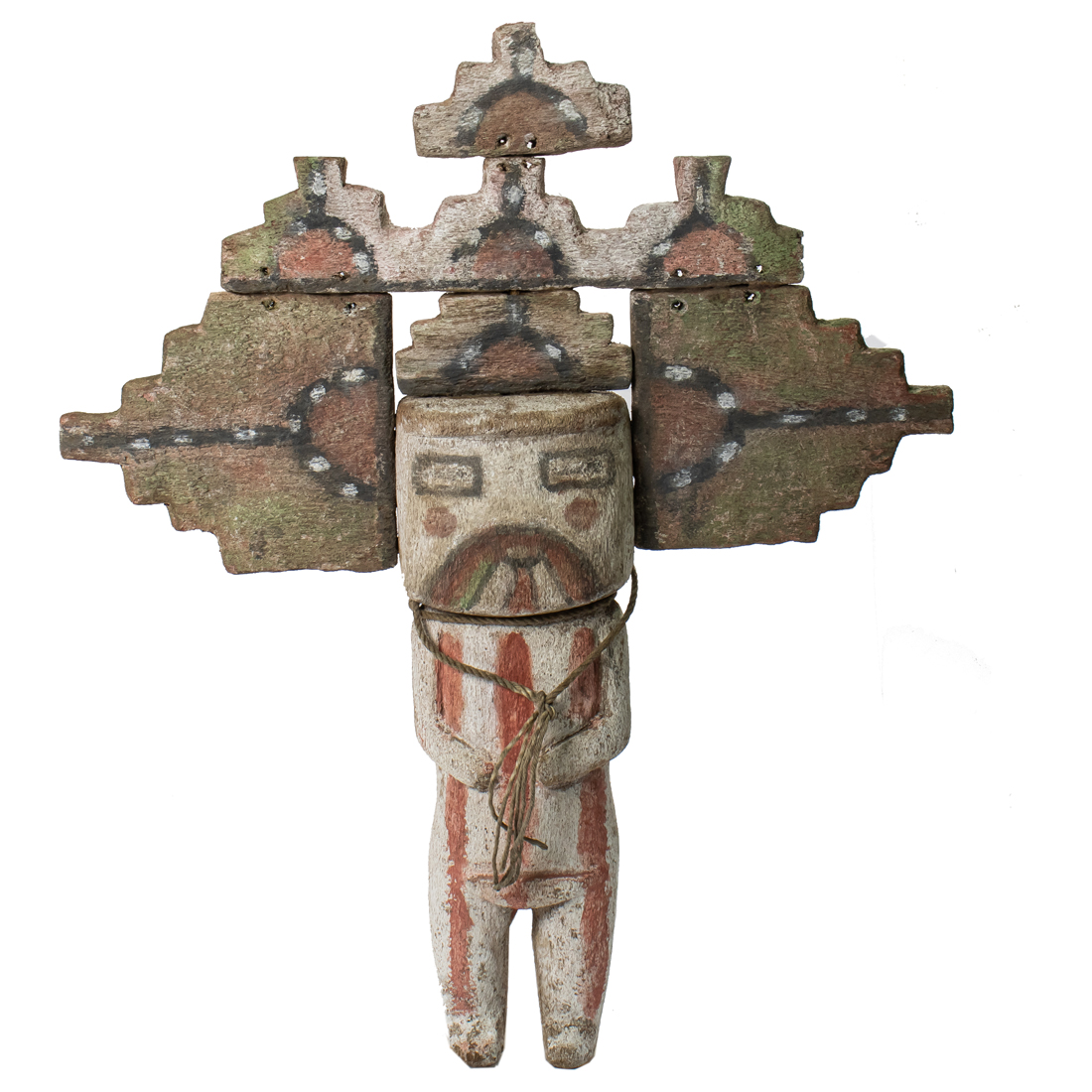 Appraisal: A HOPI SHALAKO MANA KACHINA A Hopi Shalako Mana kachina