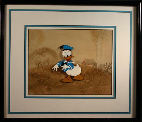 Appraisal: Disney Donald Duck Original production cel c or later Approx