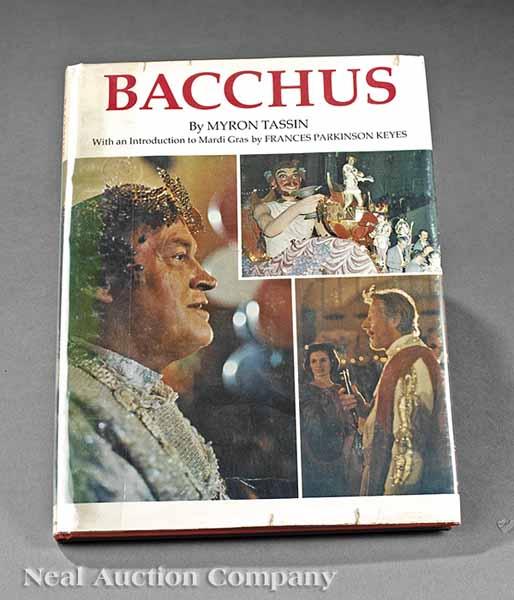 Appraisal: Mardi Gras Myron Tassin Bacchus Pelican Publishing Company Gretna signed