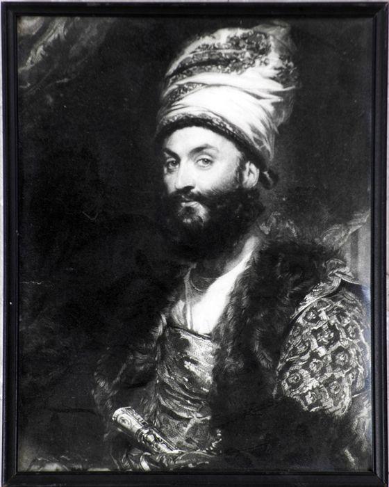 Appraisal: Continental School Portrait of a Man in a Turban Reproduction