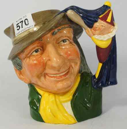 Appraisal: Royal Doulton Large Character Jug Punch and Judy Man D