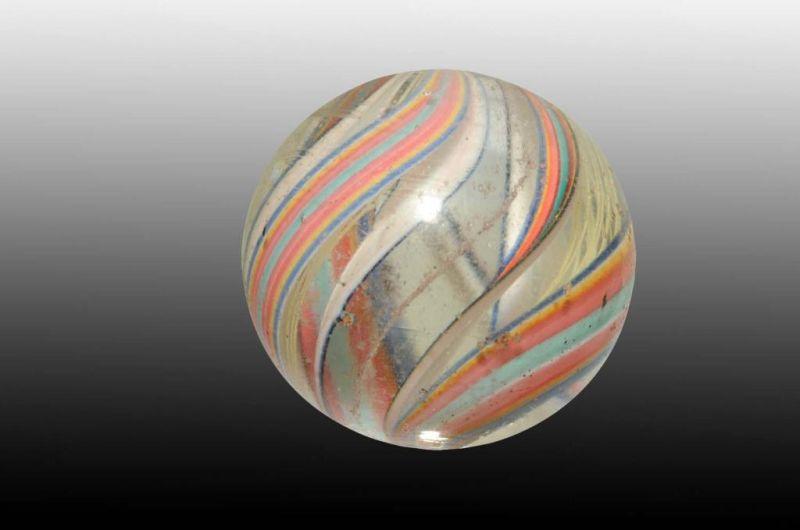 Appraisal: Rare Triple Laticino Ribbon Marble Description Condition Size