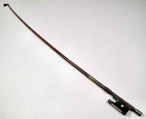 Appraisal: An early th Century violin bow the octagonal stick stamped