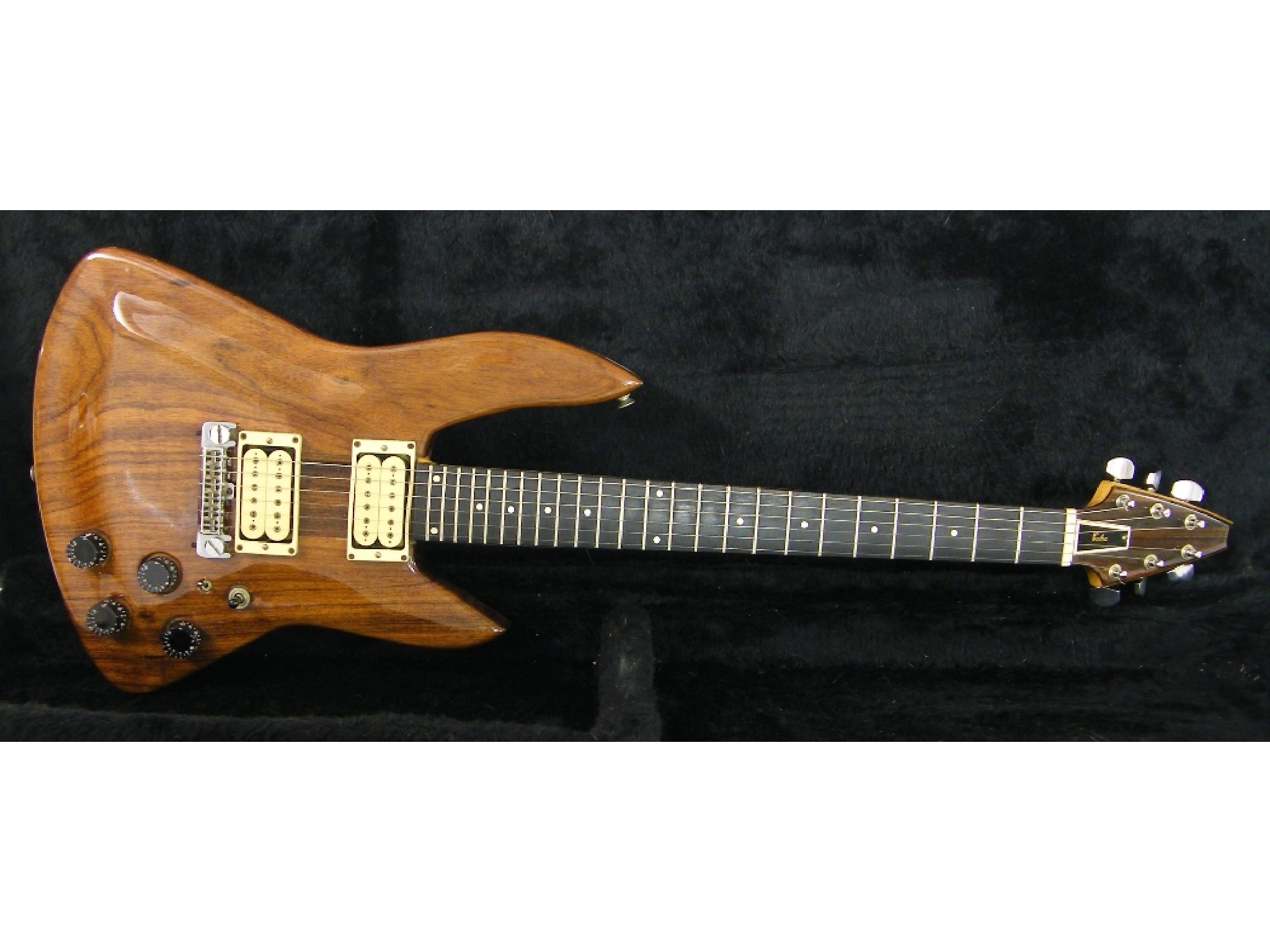 Appraisal: Geoff Gale Cobra electric guitar natural finish with some minor