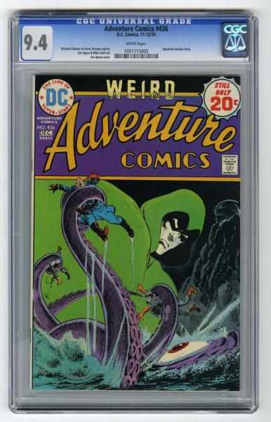 Appraisal: Adventure Comics CGC D C Comics - Michael Fleisher and