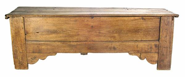 Appraisal: A Continental Baroque oak coffer late th early th century