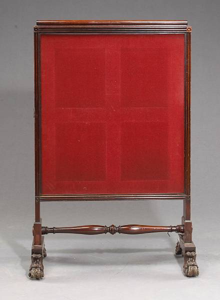 Appraisal: A Victorian felt inset mahogany announcement board third quarter th