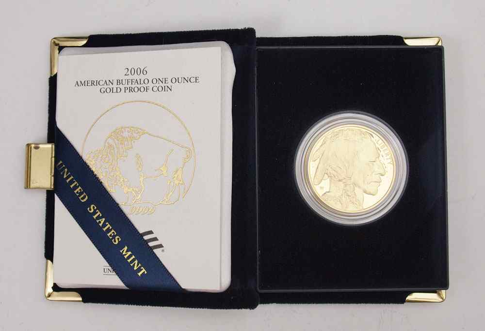 Appraisal: ONE OUNCE GOLD BUFFALO BULLION COIN Uncirculated one ounce in