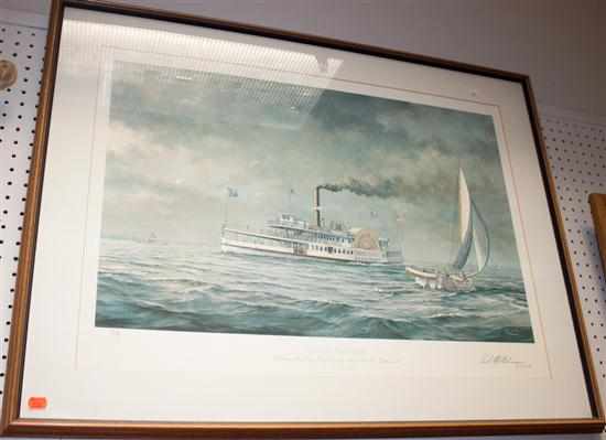 Appraisal: Paul McGehee American th century ''Down the Bay '' color