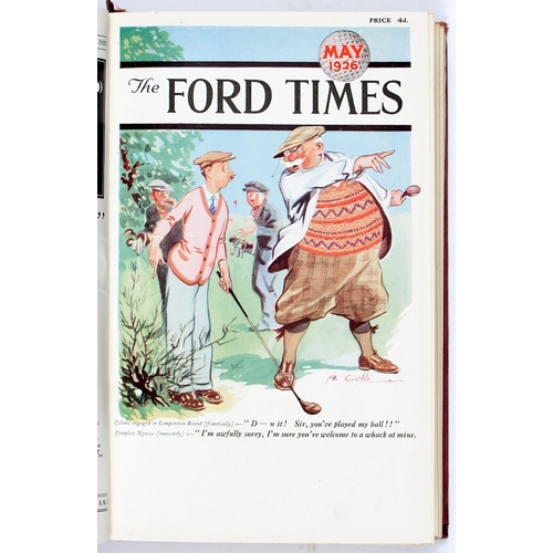 Appraisal: Vintage motoring The Ford Times two bound volumes of the