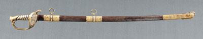 Appraisal: Civil War era U S sword field or staff officer