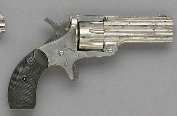 Appraisal: A scarce Duplex revolver by Osgood Gun Works Serial no