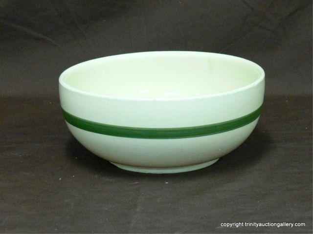 Appraisal: Vintage Apple Pattern Oven Ware Crock Mixing Bowl marked on