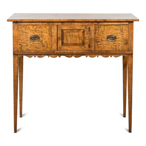 Appraisal: A Federal Style Maple Server th Century Height x width