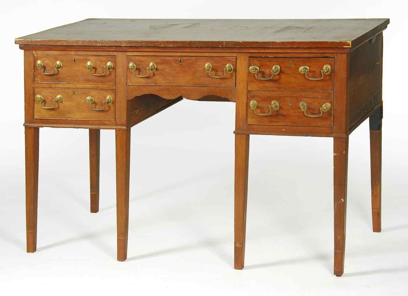 Appraisal: ANTIQUE AMERICAN HEPPLEWHITE HUNT BOARDMid-Atlantic Circa In southern pine with