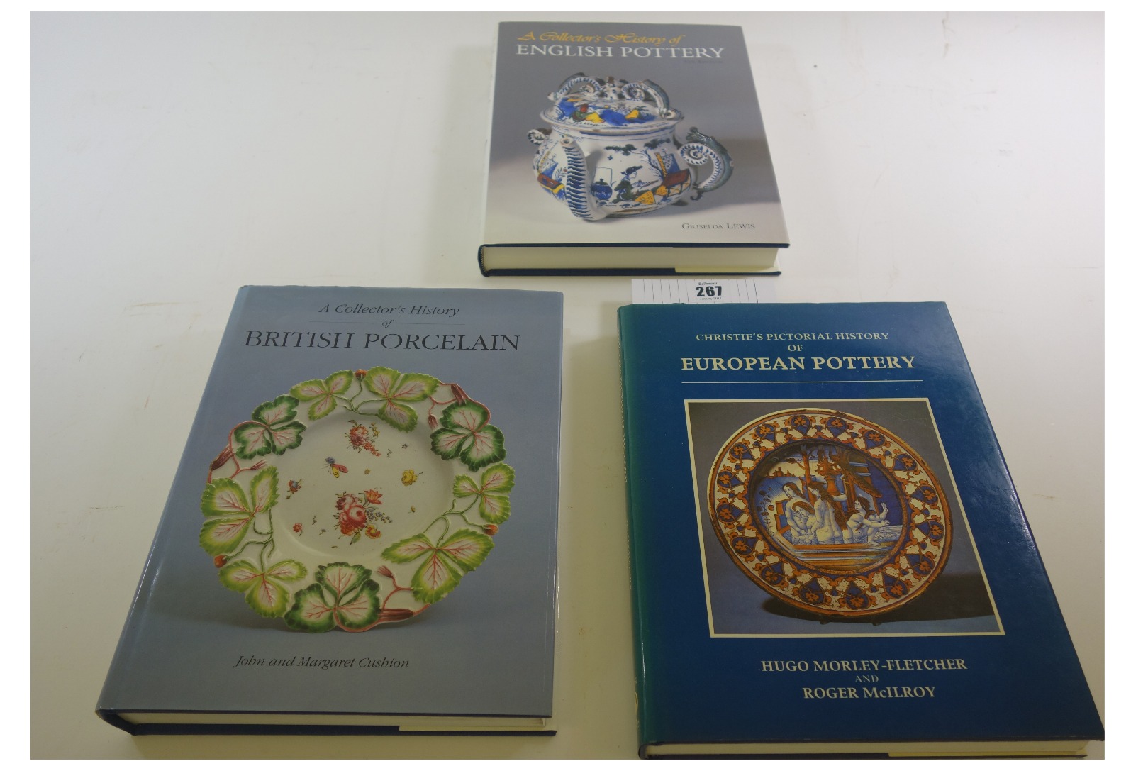 Appraisal: Morley-Fletcher Hugo McIlroy Roger Christies Pictoral History of European Pottery