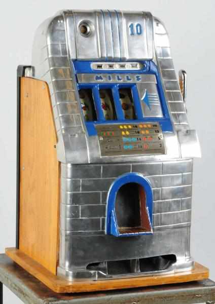 Appraisal: Mills Castle High-Top Coin-Op Machine Reproduction machine Condition Excellent Size