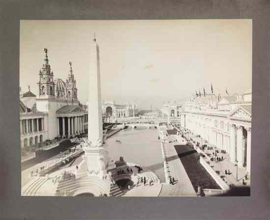 Appraisal: CHICAGO COLUMBIAN EXPOSITION ARNOLD CHARLES DUDLEY A group of three