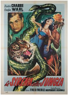 Appraisal: The Jungle Siren The Jungle Siren PRC Italian -foglio x