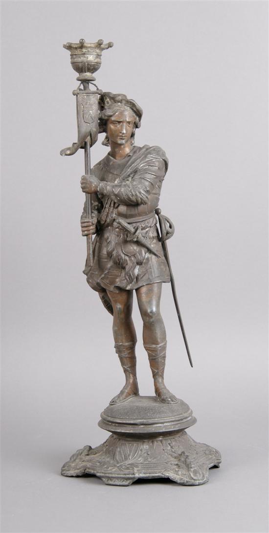 Appraisal: A Figure of a Scottish Guardsman Height inches