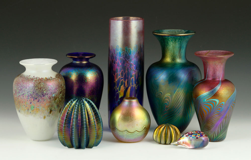 Appraisal: - Held Art Glass Pieces Lot of Robert Held Canadian