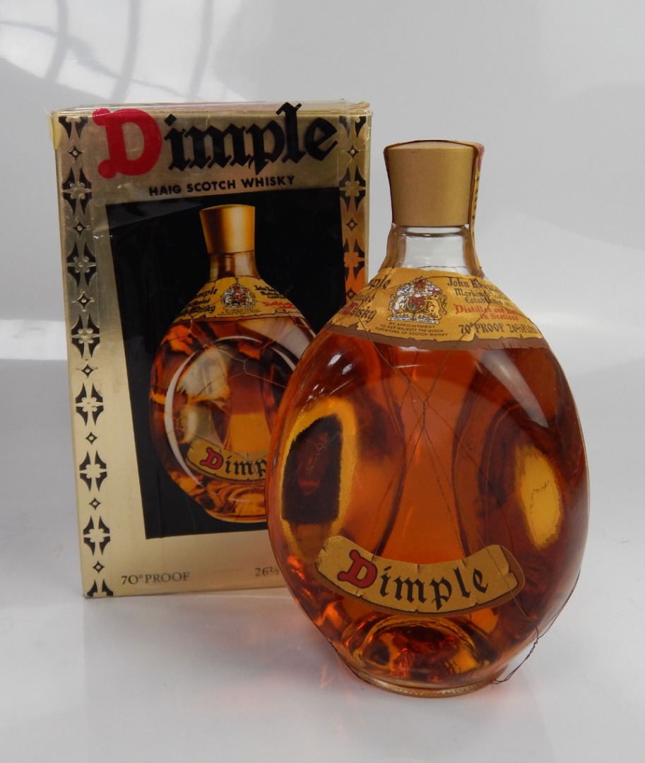 Appraisal: A bottle of Haig Dimple Scotch Whisky with box