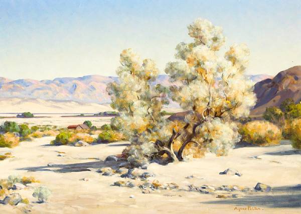 Appraisal: Agnes Pelton American - Desert Willow signed 'Agnes Pelton' lower