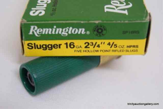 Appraisal: Remington ga Slugger Box of Shotgun ShellsThis is a full